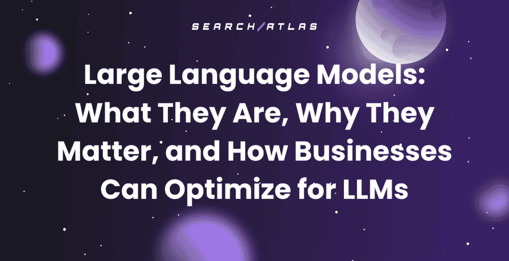 large language models