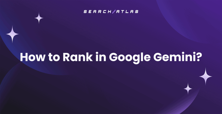 how to rank in google gemini