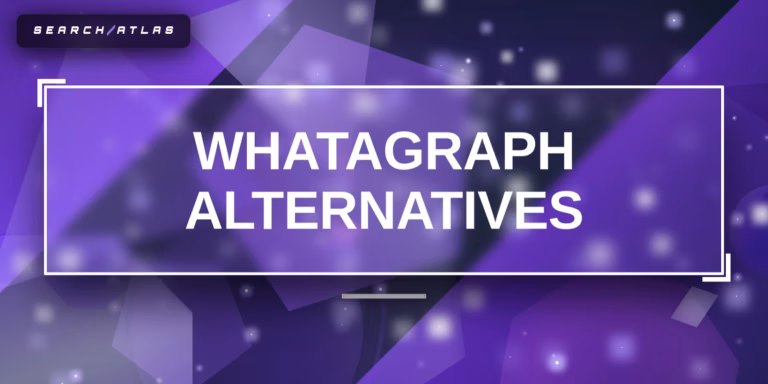 Alternatives to Whatagraph