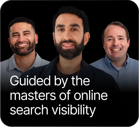 Guided by online search visibility masters for better rankings.