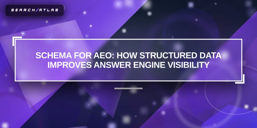 What is Schema for AEO