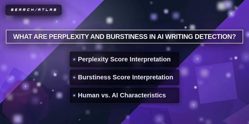 what are perplexity and burstiness