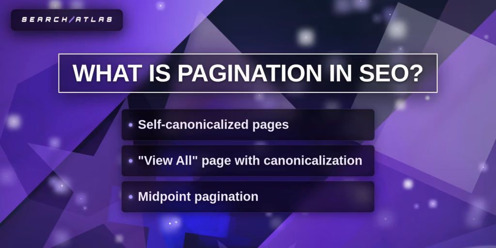 what is pagination in seo