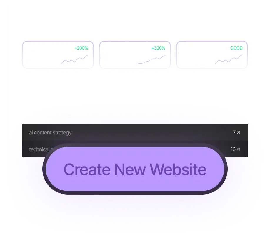 SEO software for keyword ranking analysis and website optimization.