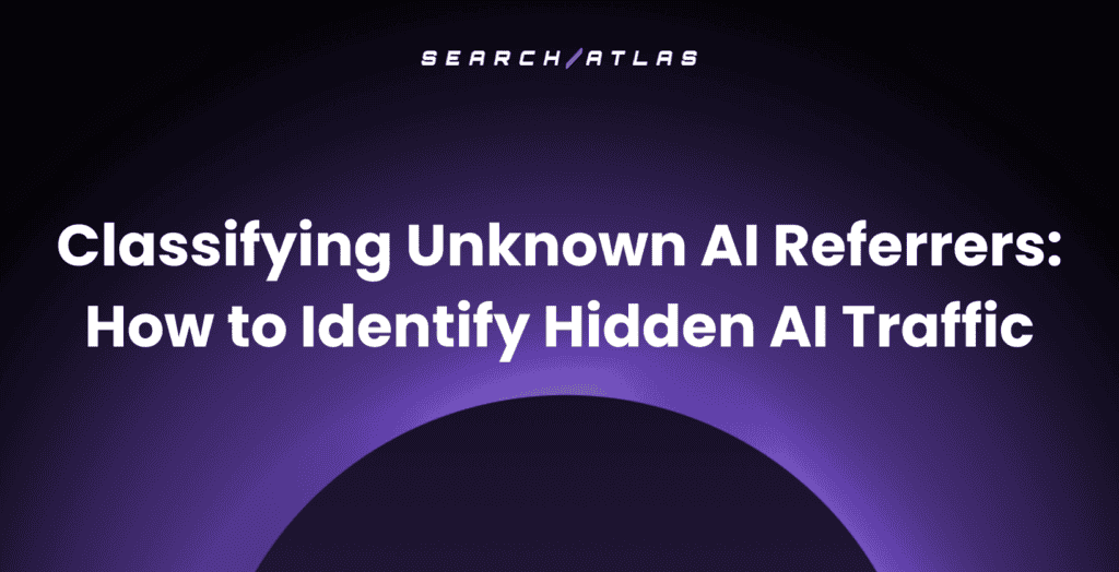classifying unknown AI referrers