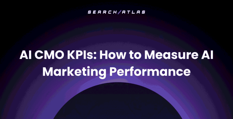 Search Atlas - Advanced SEO Software, AI marketing KPIs, performance metrics, SEO tools.