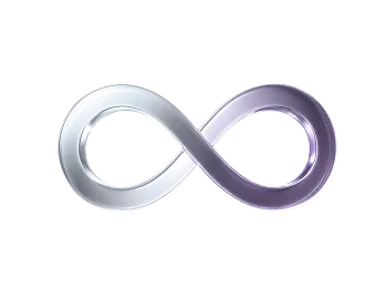 Infinite loop symbol representing SEO and digital marketing tools.