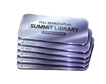 Full Search Atlas Summit Library for SEO tools.