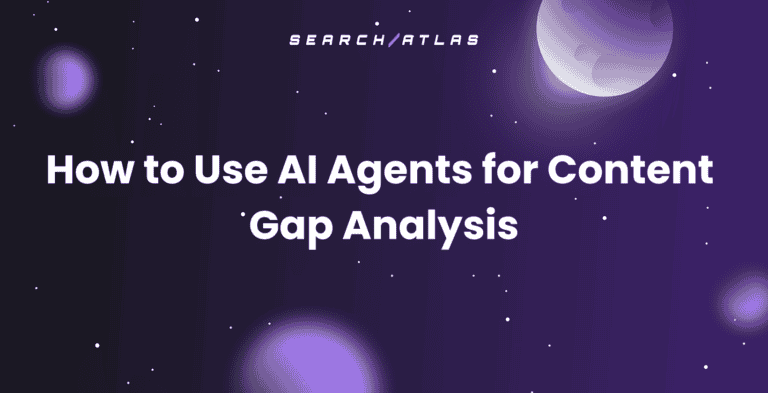 AI agents for content gap analysis in SEO tools.