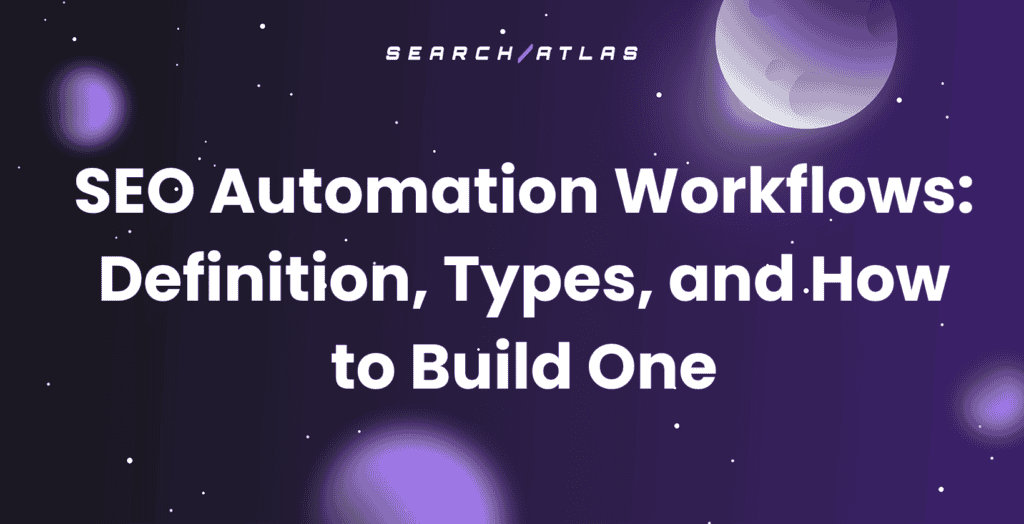Visual overview of SEO automation workflows for effective SEO strategies.