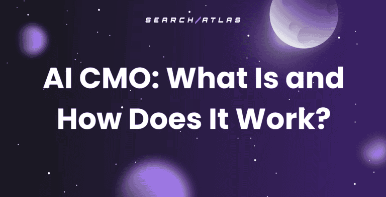 AI CMO explanation and functionality overview for SEO software.